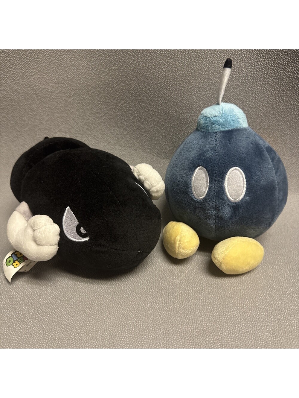 Super Mario Plush Bullet Bill Bob-omb Stuffed Bomb Nintendo Video Game 7” Toy
